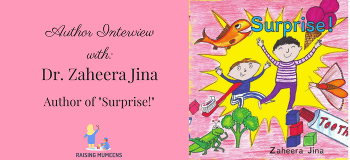 Author interview with Muslim children's book author, Dr. Zaheera Jina